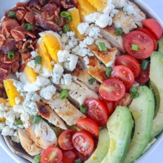 keto cobb egg salad
