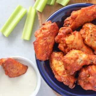 frozen wings in air fryer