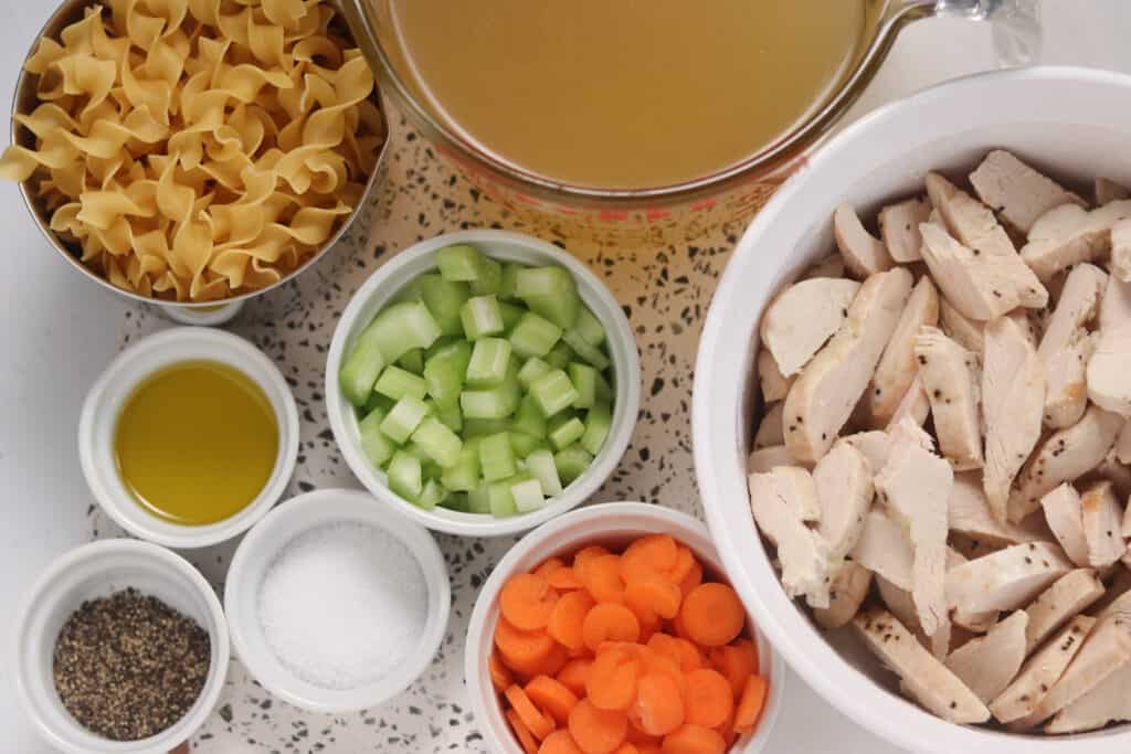 instant pot chicken noodle soup rotisserie chicken