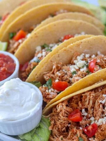 instant pot chicken tacos