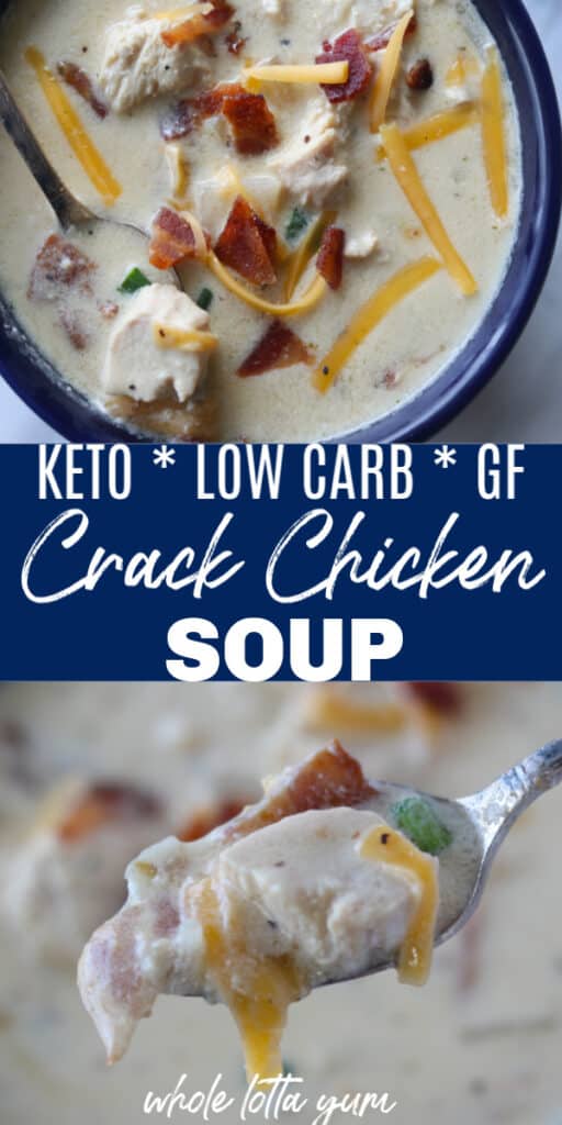 keto crack chicken soup
