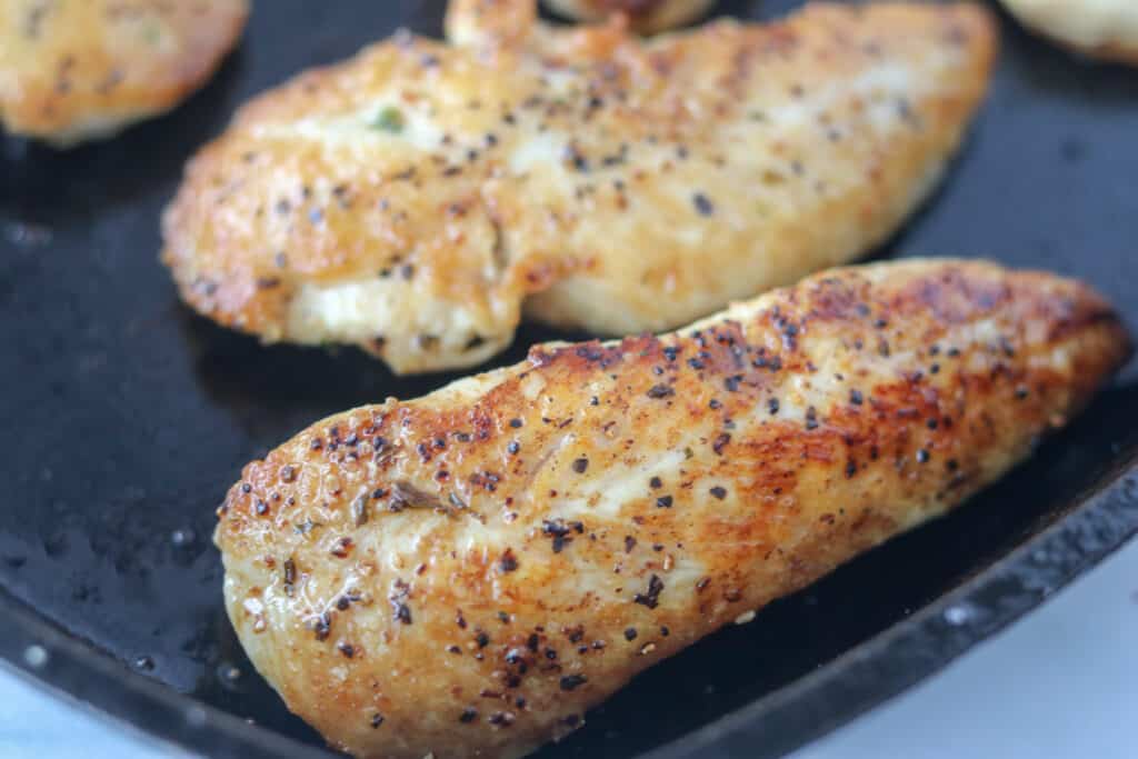 pan fried chicken tenders no breading