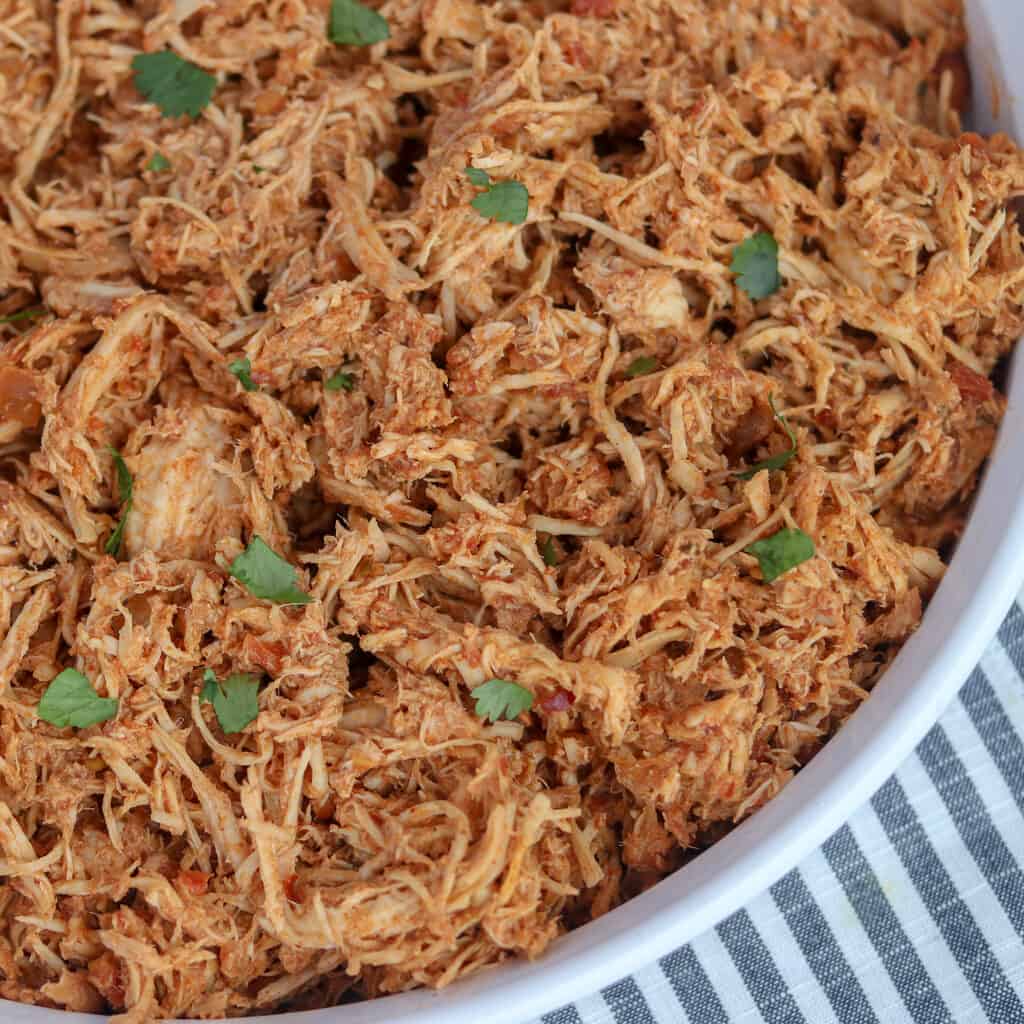 mexican shredded chicken instant pot