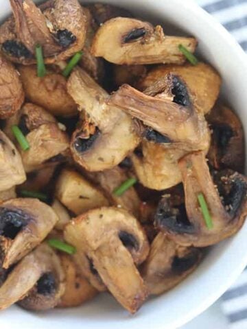 air fryer mushrooms