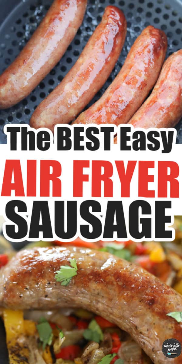 air fryer sausage pin