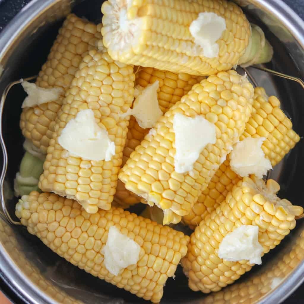 corn on the cob in the instant pot