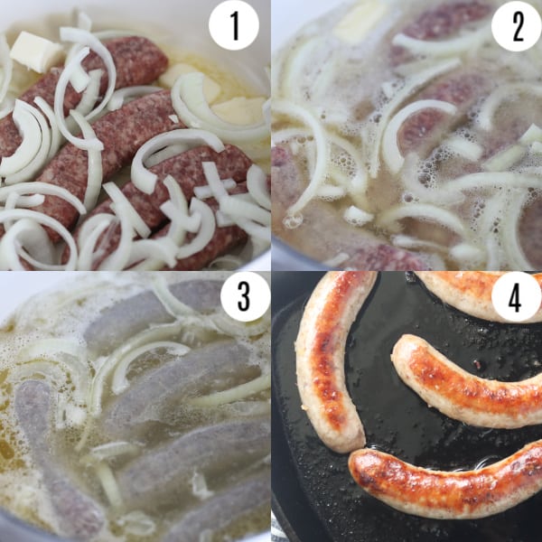 steps for how to cook brats on stove