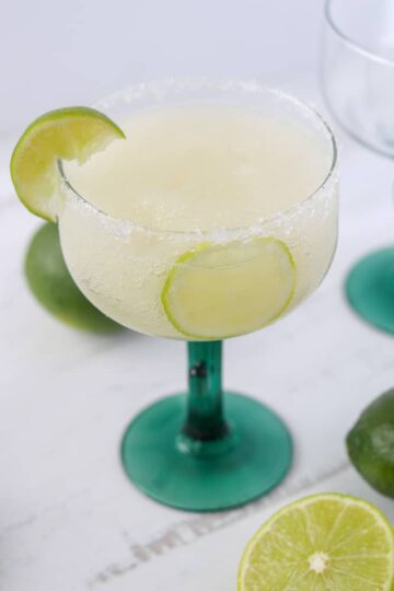 keto margarita recipe photo for a blended margarita