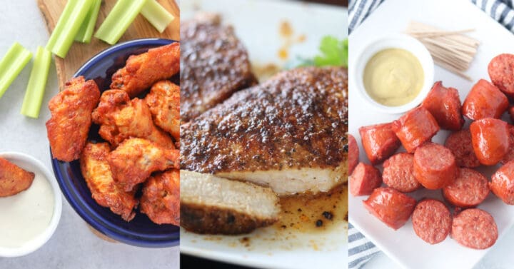 air fryer cooking times of meat images