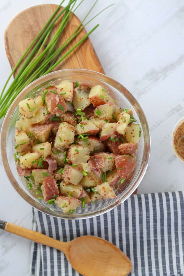 authentic german potato salad