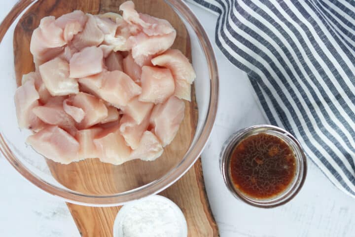 ingredients for chicken teriyaki with rice
