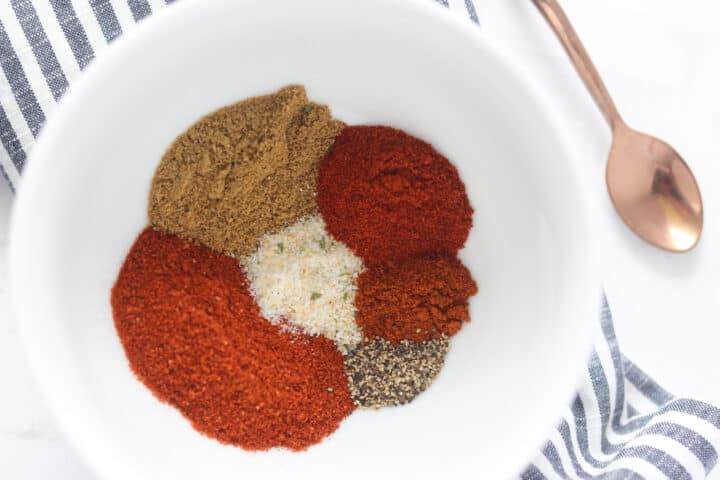 keto taco seasoning recipe in a bowl