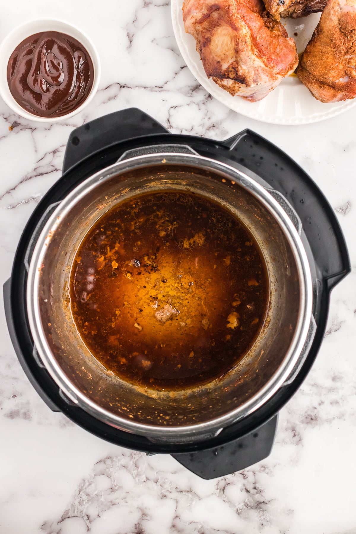 deglaze the pot so you don't get a burn signal