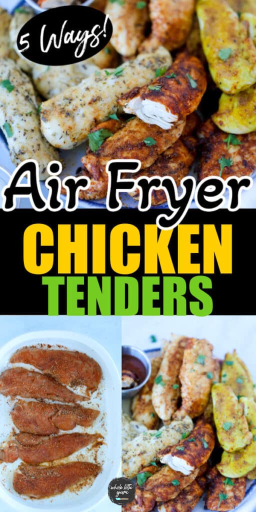 air fryer chicken tenders pin 2