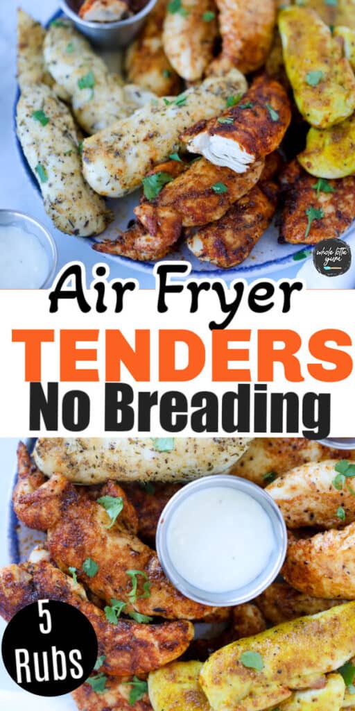 air fryer chicken tenders pin 7