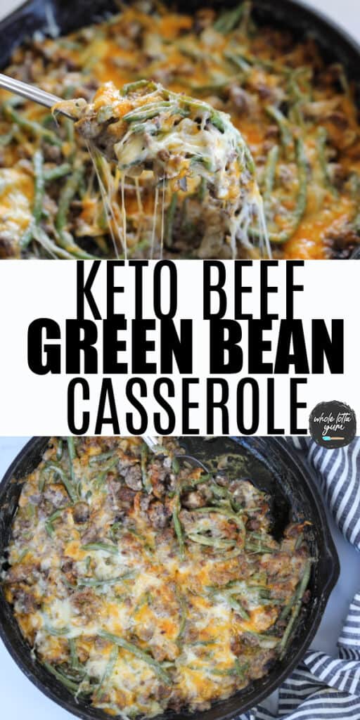 beef casserole with green beans pin