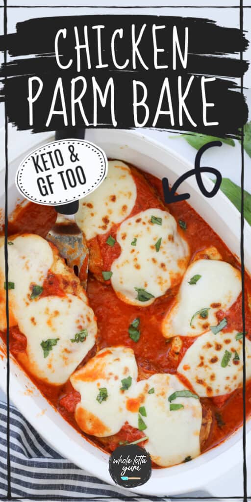 chicken parm Pinterest pin