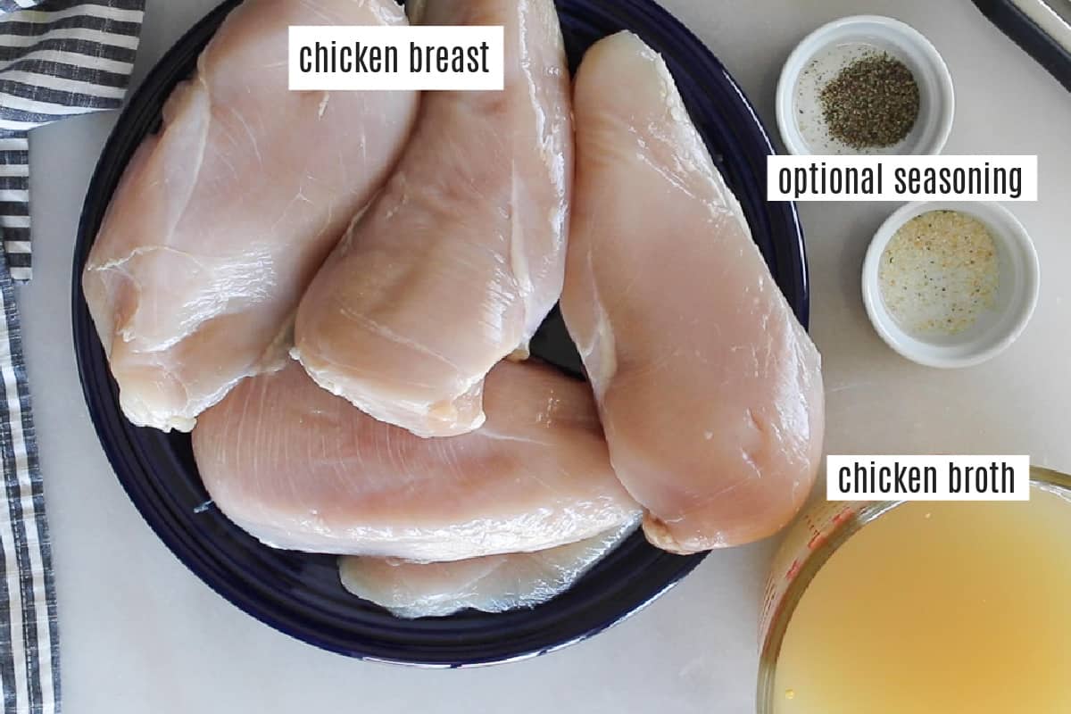 ingredient photo for poached chicken