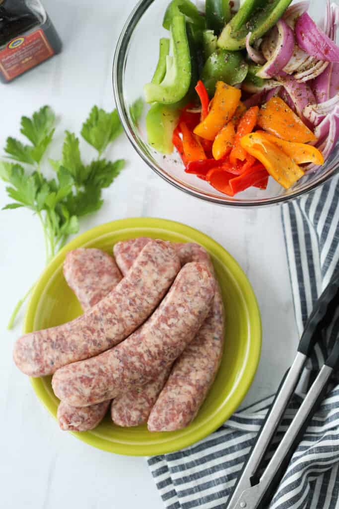 how to make italian sausage in the oven