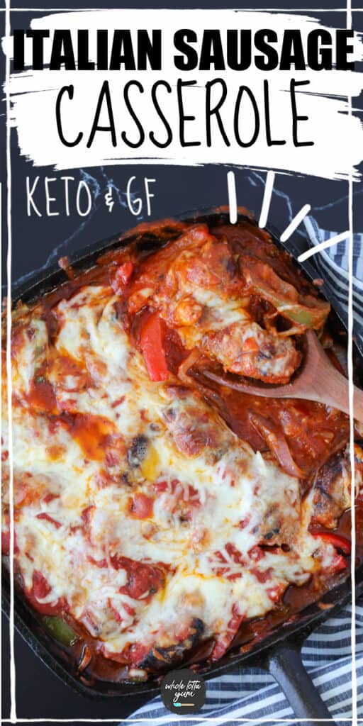 baking italian sausage Pinterest pin
