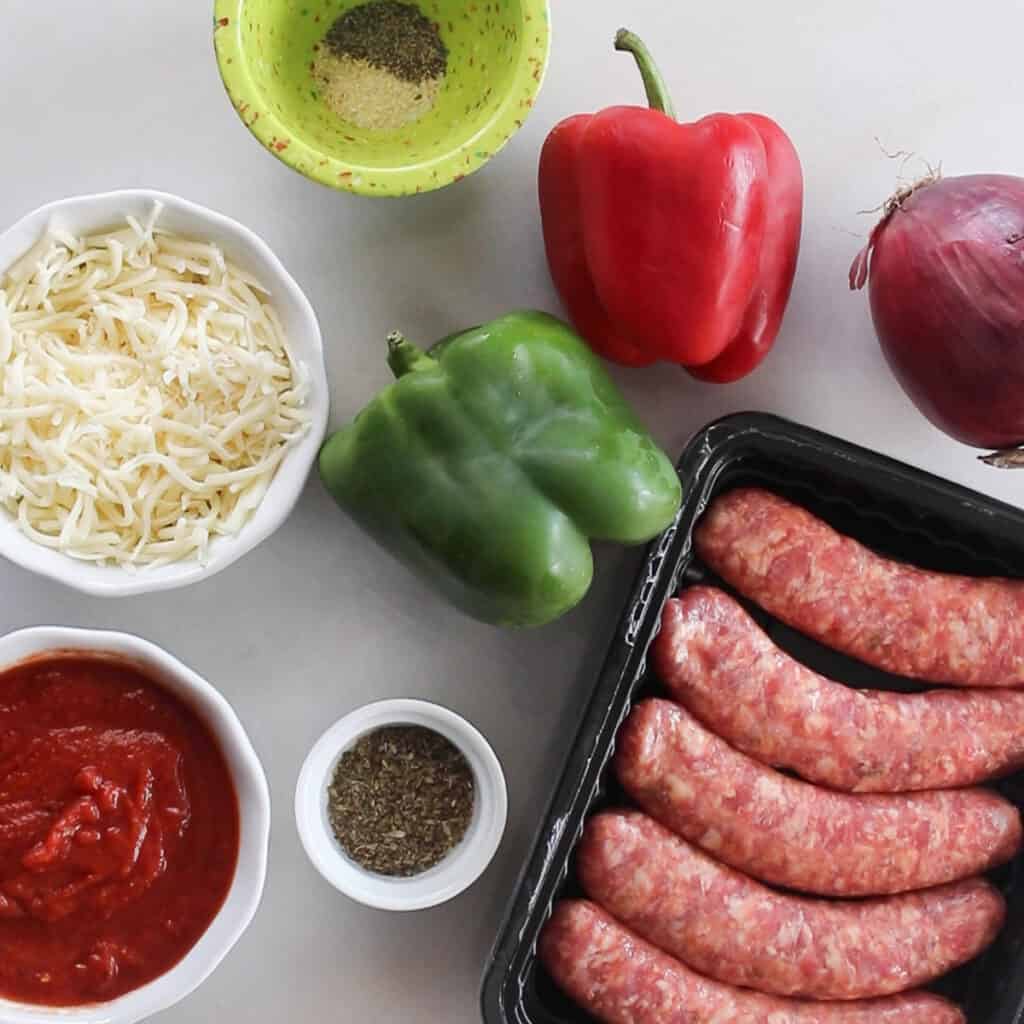 italian sausage casserole ingredients