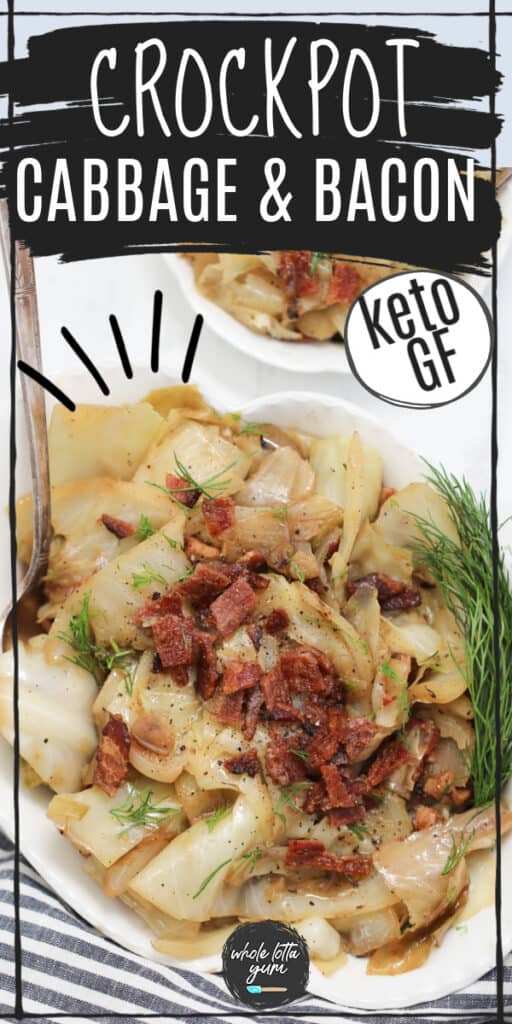 cabbage recipes crock-pot Pinterest pin