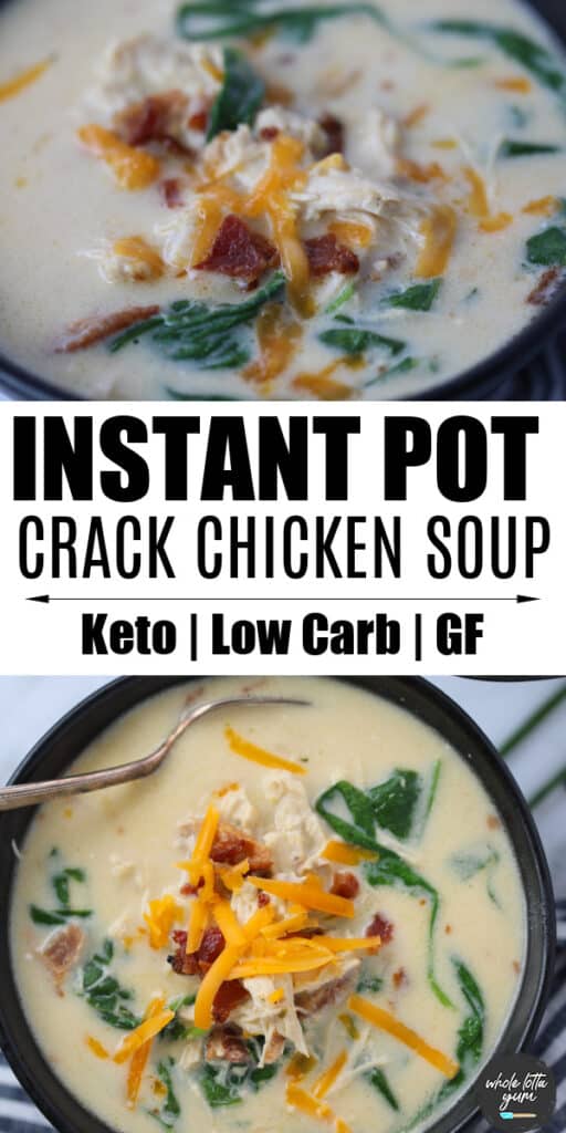 crack chicken soup Pinterest pin
