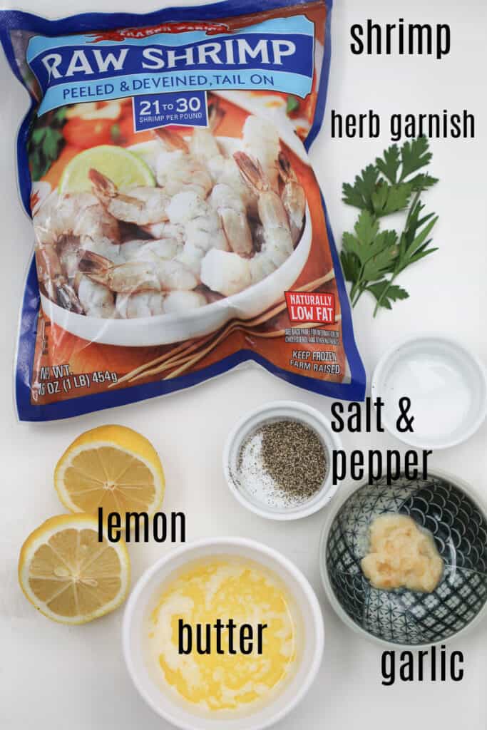 raw frozen shrimp air fryer ingredients