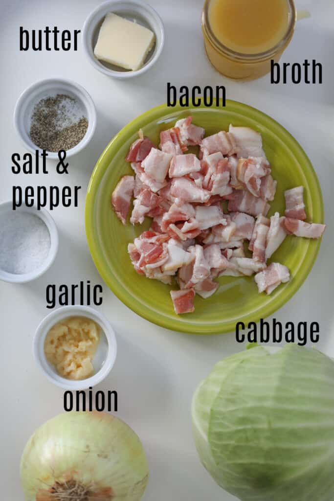 the slow cook cabbage ingredients