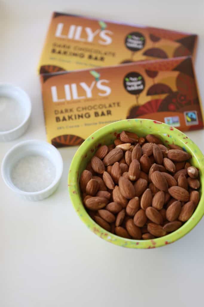 keto chocolate almonds ingredients