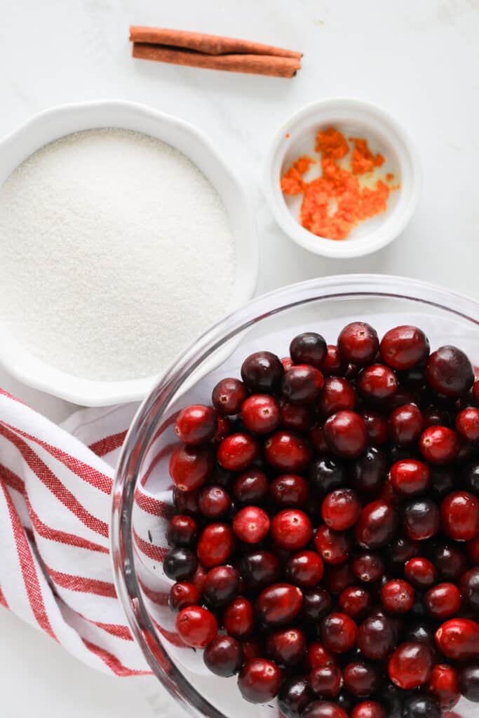 low carb cranberry sauce recipe ingredients