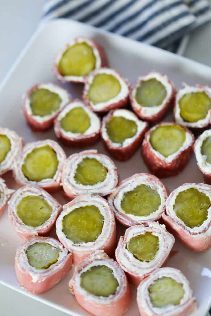 the pickle wraps keto recipe can be sliced into smaller pieces like an appetizer