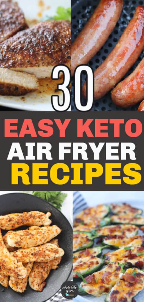air fryer keto recipes pinterest pin