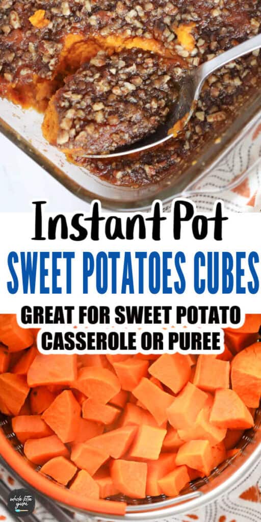 pinterest pin for mashed sweet potatoes