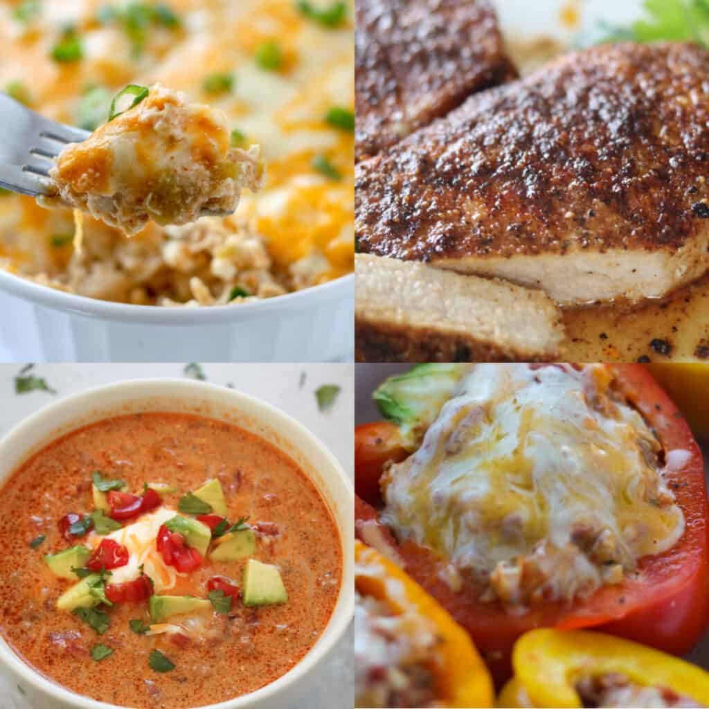 collage of top 10 recipe images for 2020