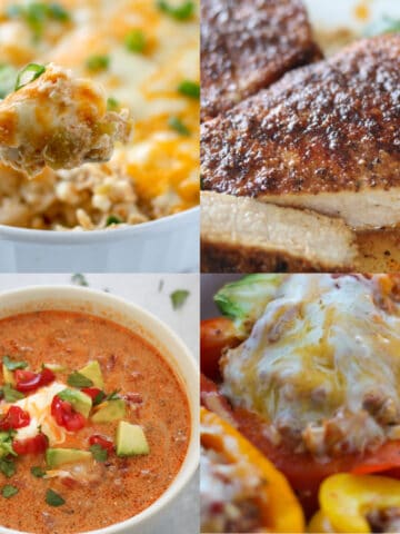 collage of top 10 recipe images for 2020