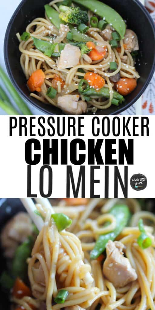 pressurer cooker lo mein pinterest pin