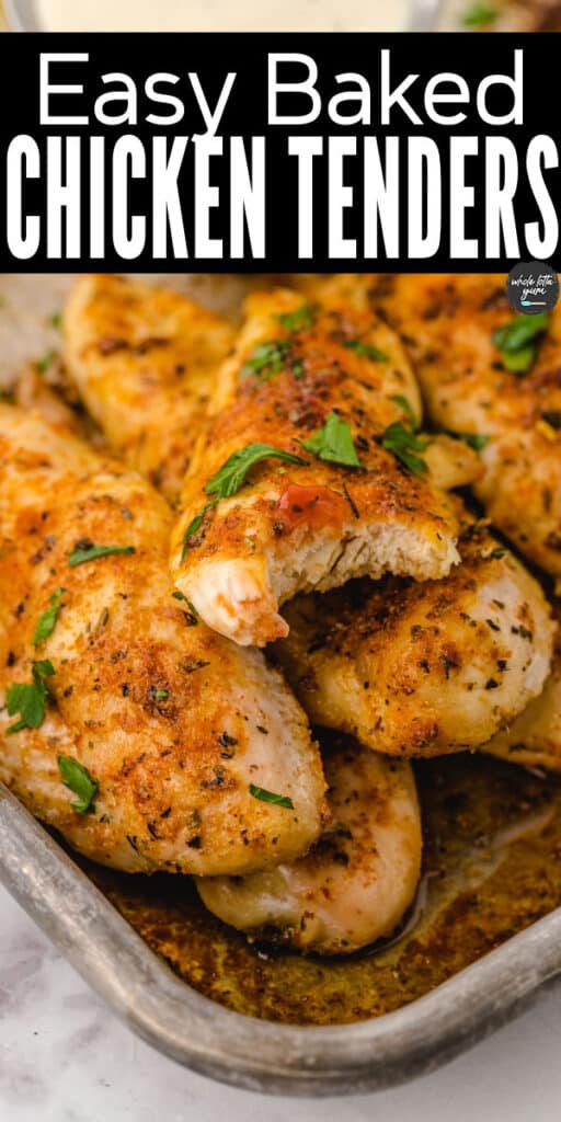 chicken tenders in oven pin