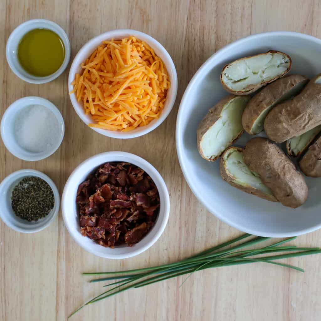 air fry potato skins ingredients
