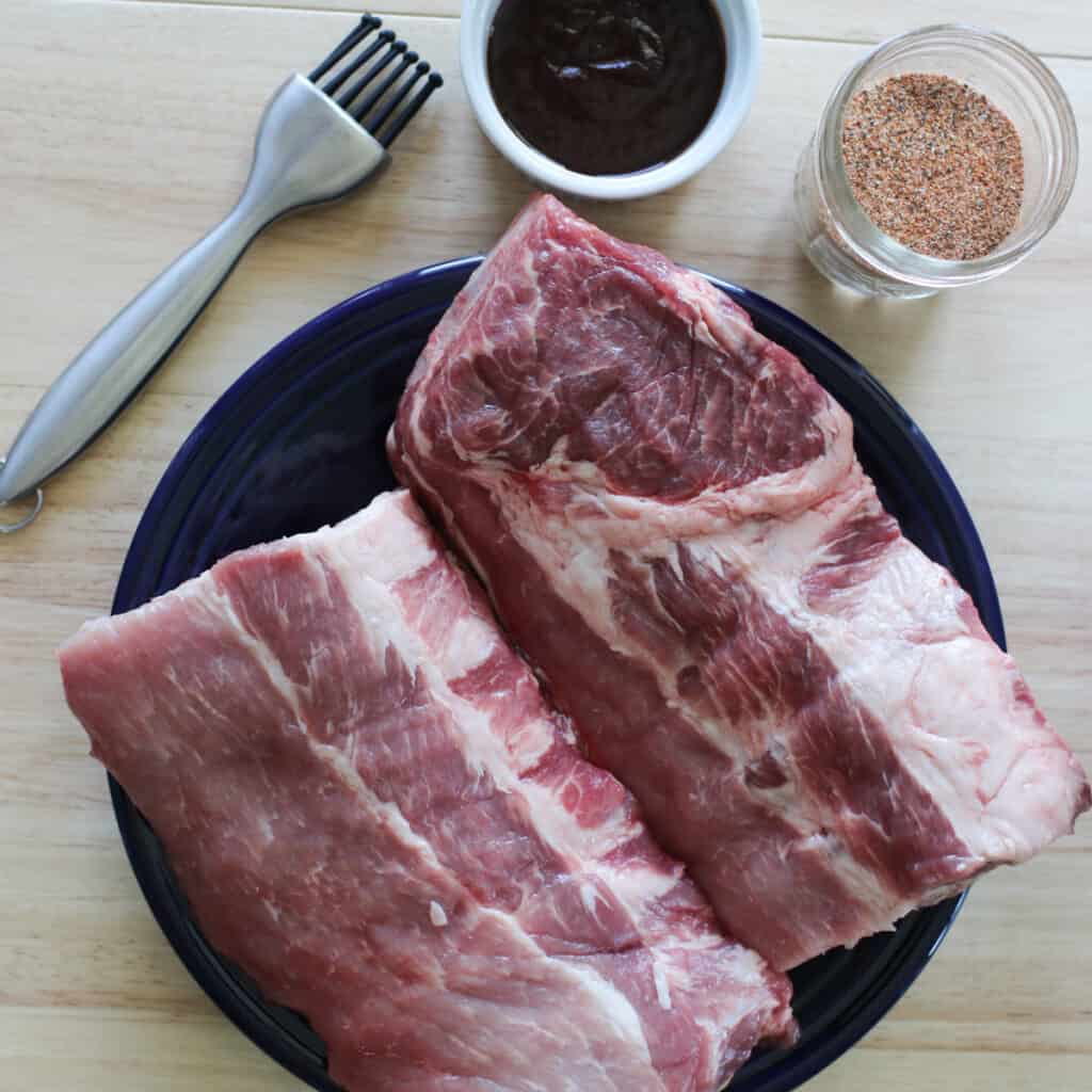 air fryer baby back ribs ingredients