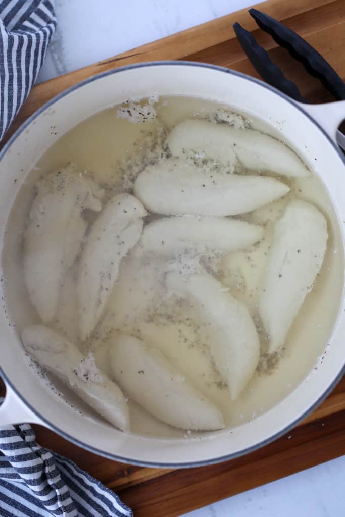 wondering how long to boil chicken tenders? put them in a pot and boil for 2 minutes