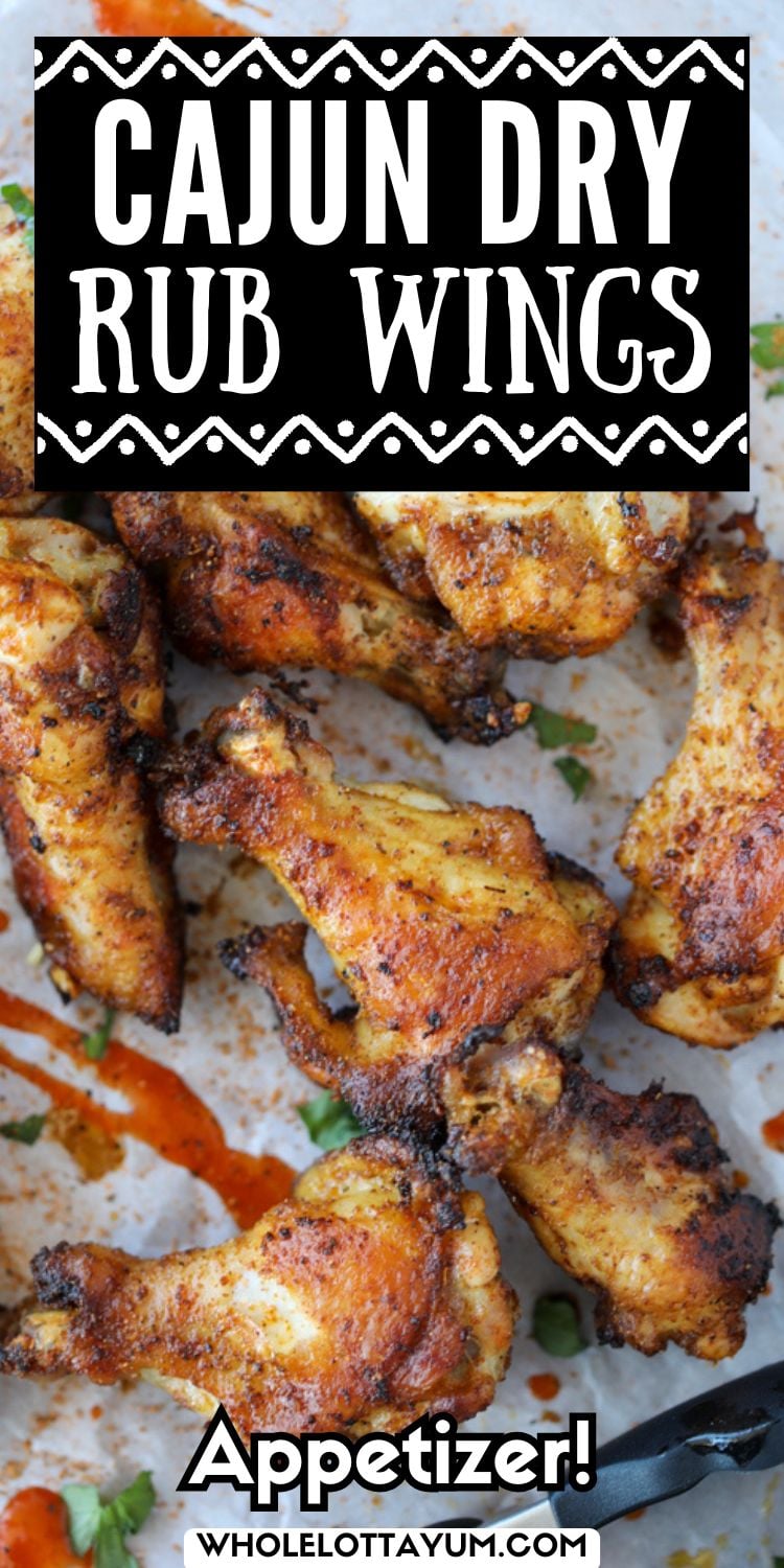 Cajun dry rub wings