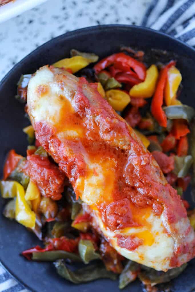 stuffed sausage recipe with bell peppers
