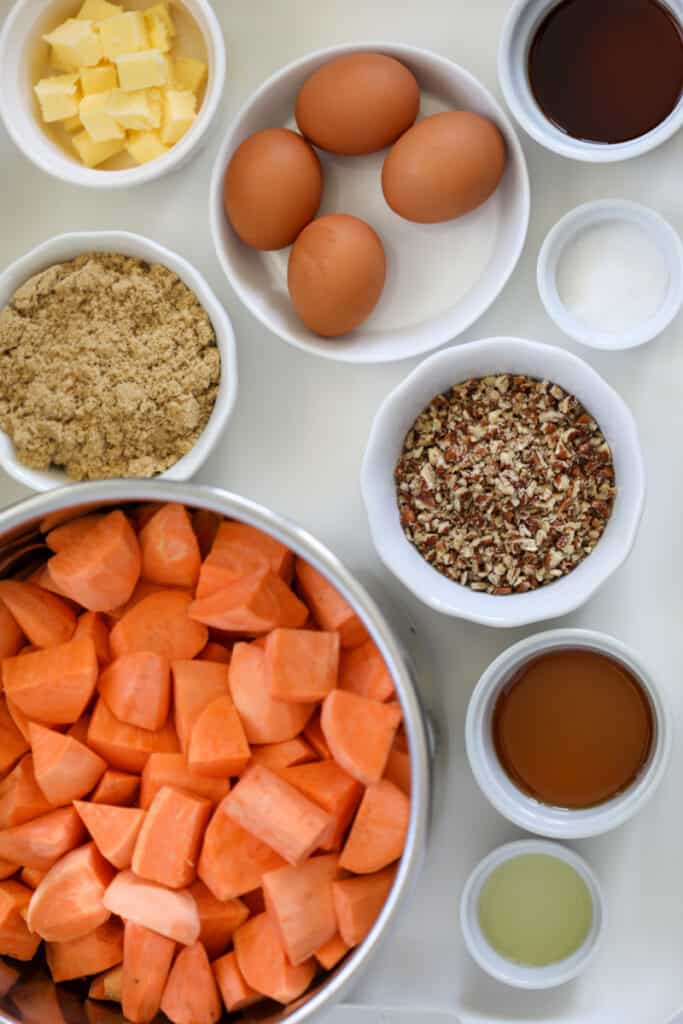 sweet potato casserole in instant pot ingredients
