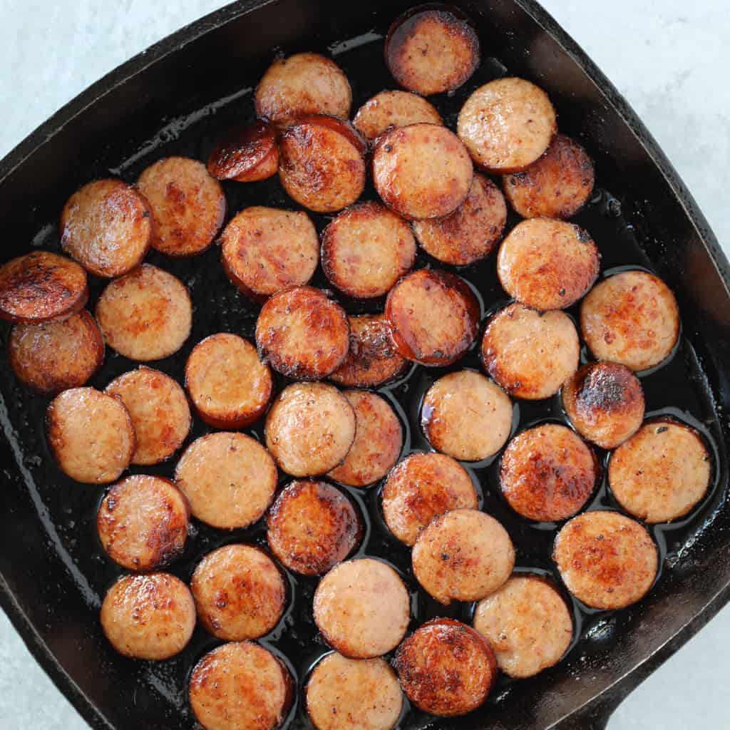 cook Polish sausage on the stove