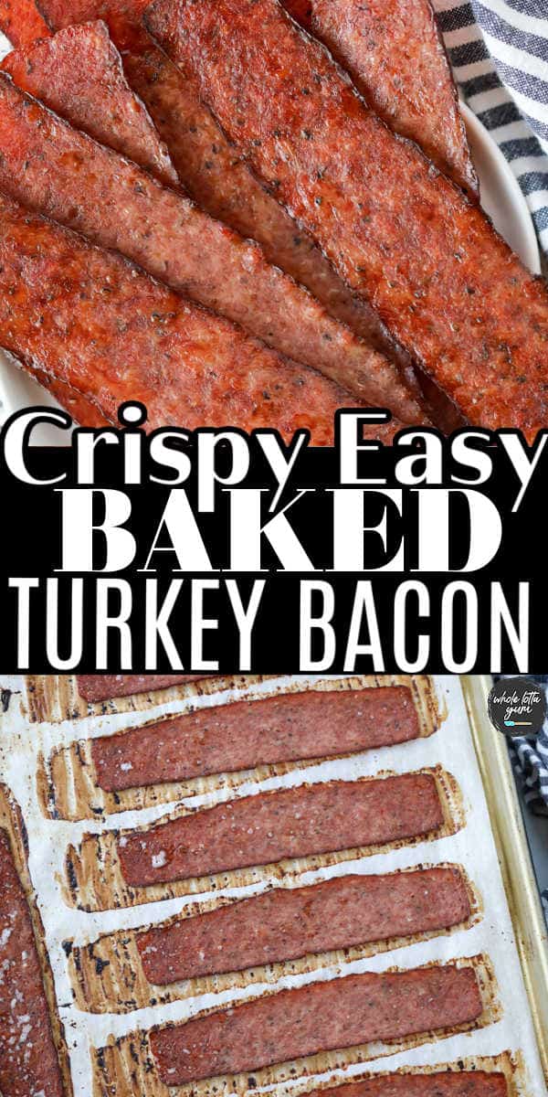 turkey bacon in oven