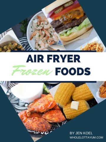 air fryer frozen foods ebook cover
