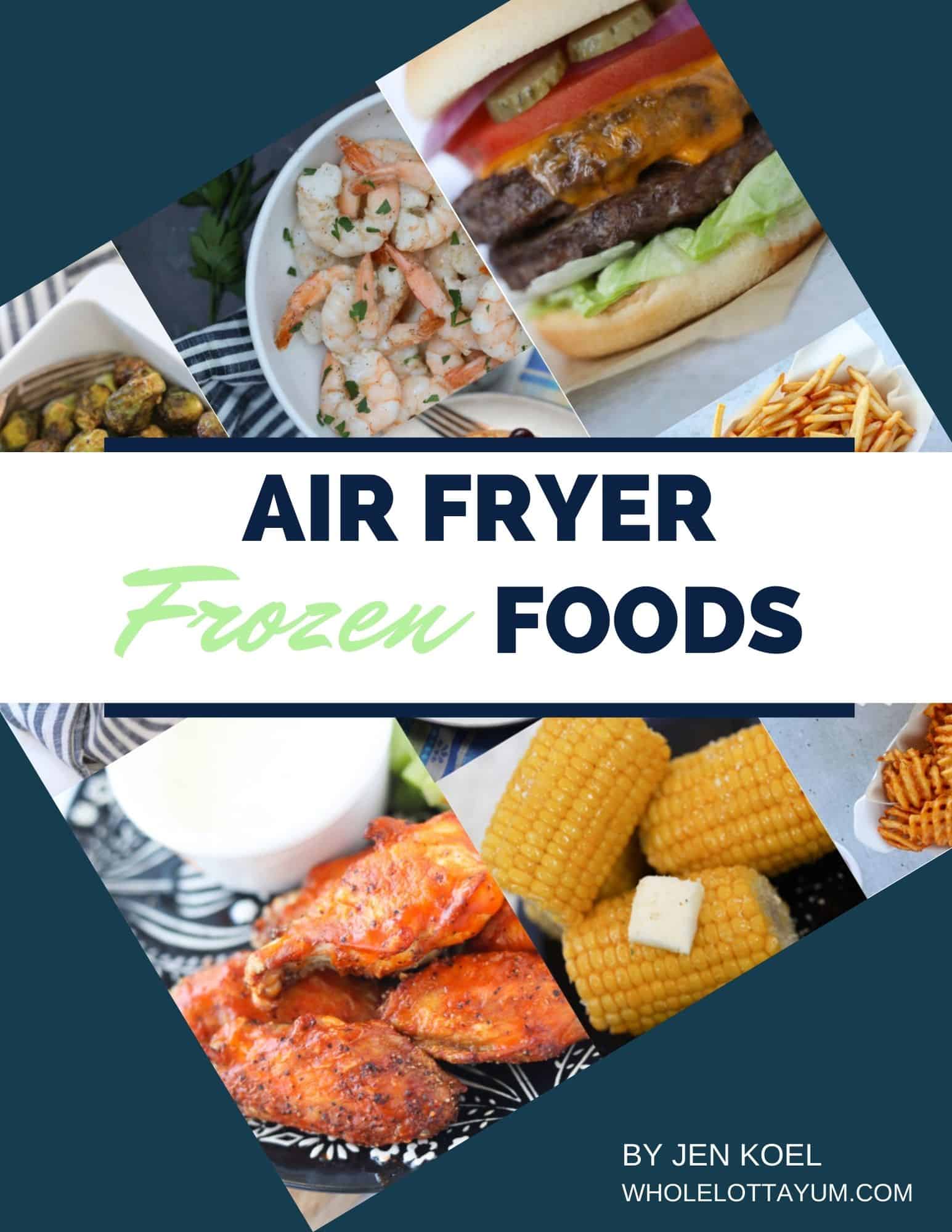 air fryer frozen foods ebook cover