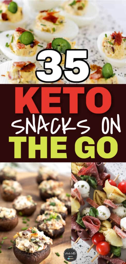 keto snacks pin