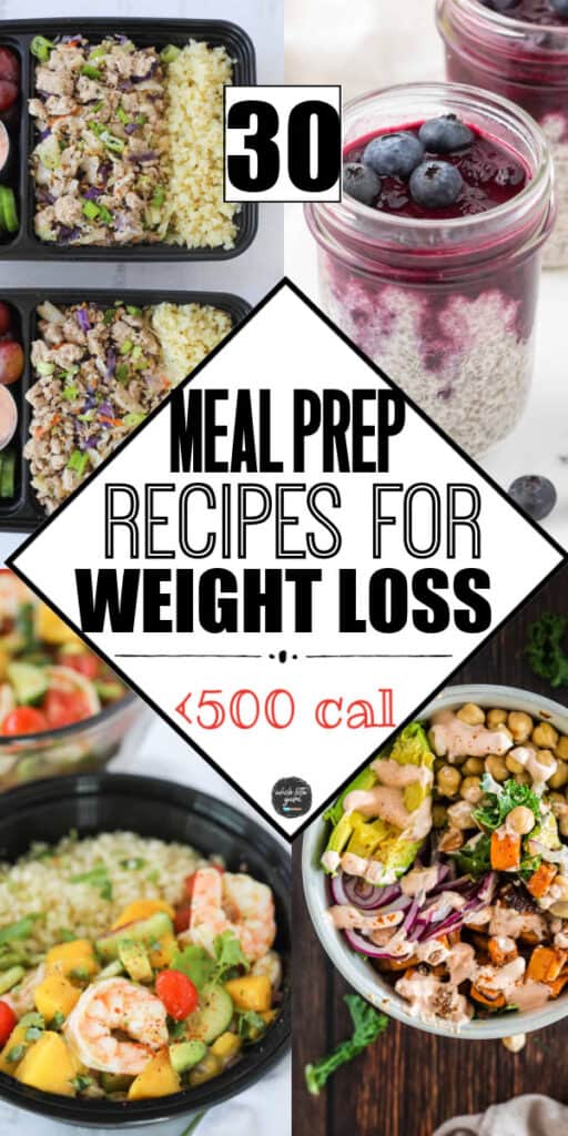 healthy meal prep recipes pin